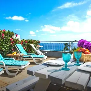 Triplex Terrasse Vue Exclusive Sur L Ocean ,wifi Apartamento Santa Cruz - Madeira